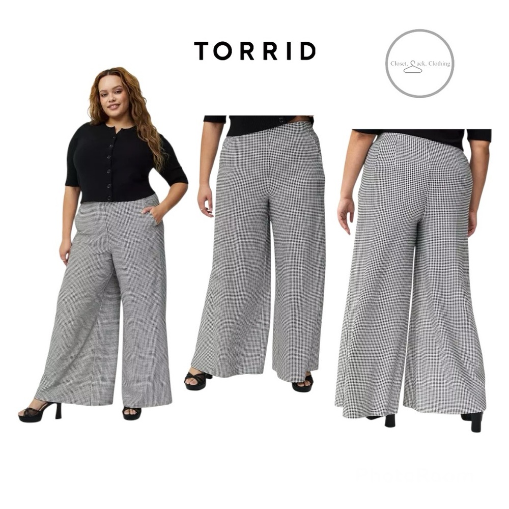 Torrid Pull-On Wide-Leg Ponte Pant